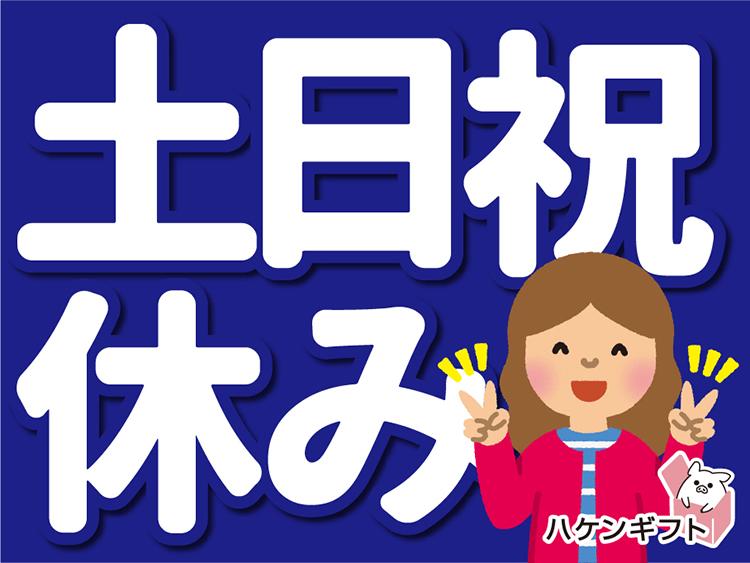 クリーンルームの清掃・簡単軽作業　/　土日祝休み　残業自由